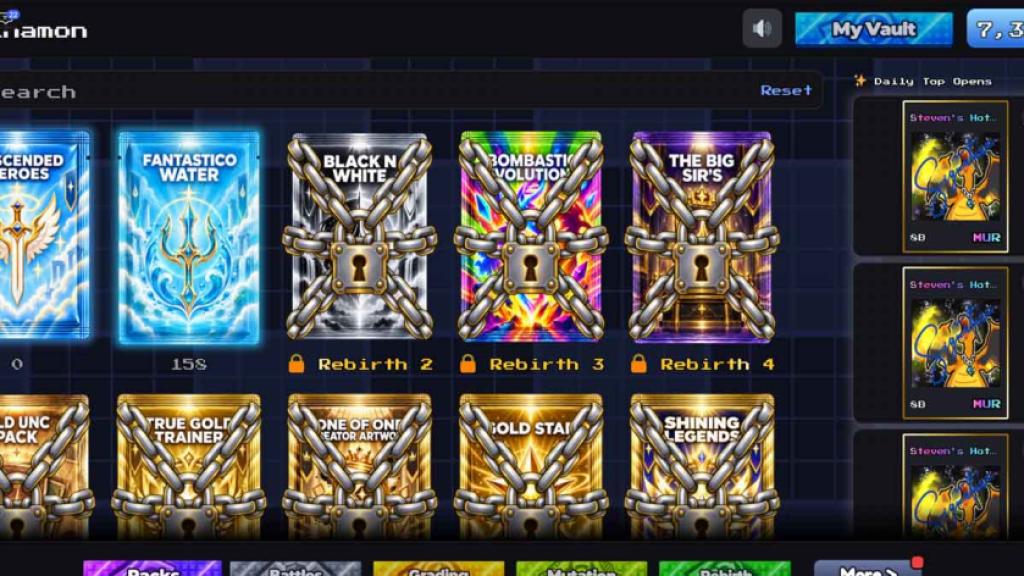 Screenshot Pack A Rare Card Codes