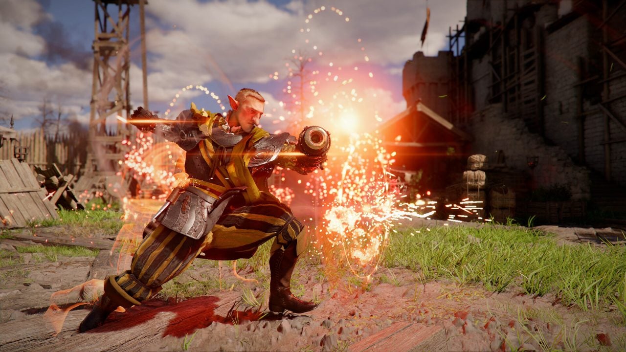 An elf enemy in Crimson Desert DLC