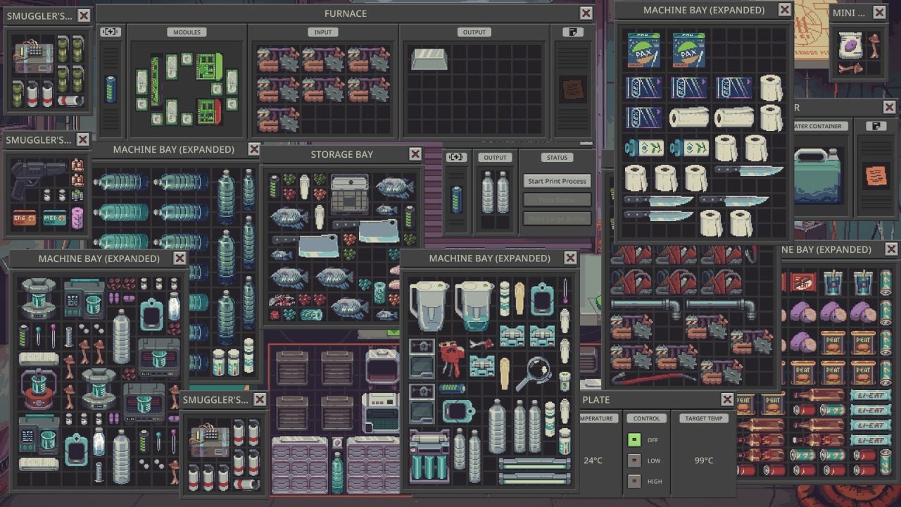 Shop inventory in Probably Stolen