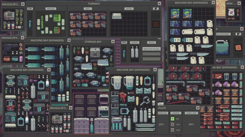 Shop inventory in Probably Stolen