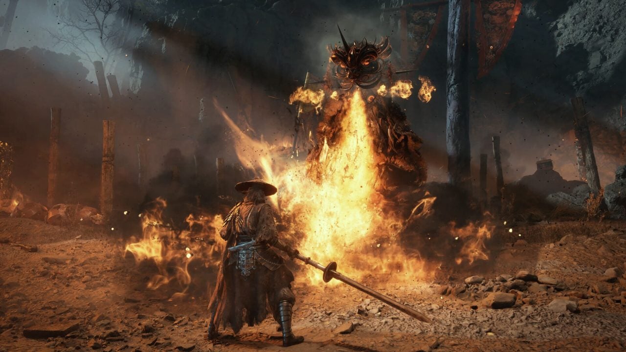 Killing enemies with fire in Phantom Blood Zero