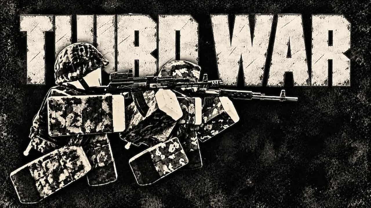 Third War game artwork showing two Roblox soldiers in camouflage uniforms aiming rifles beneath the large Third War logo.