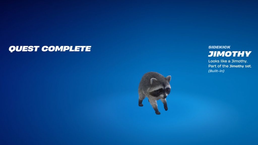 Unlocking jimothy in fortnite